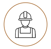 Builder, contractor or worker Icon